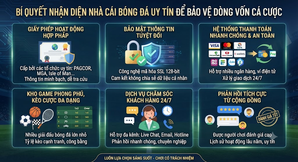 nhà cái bóng đá uy tín