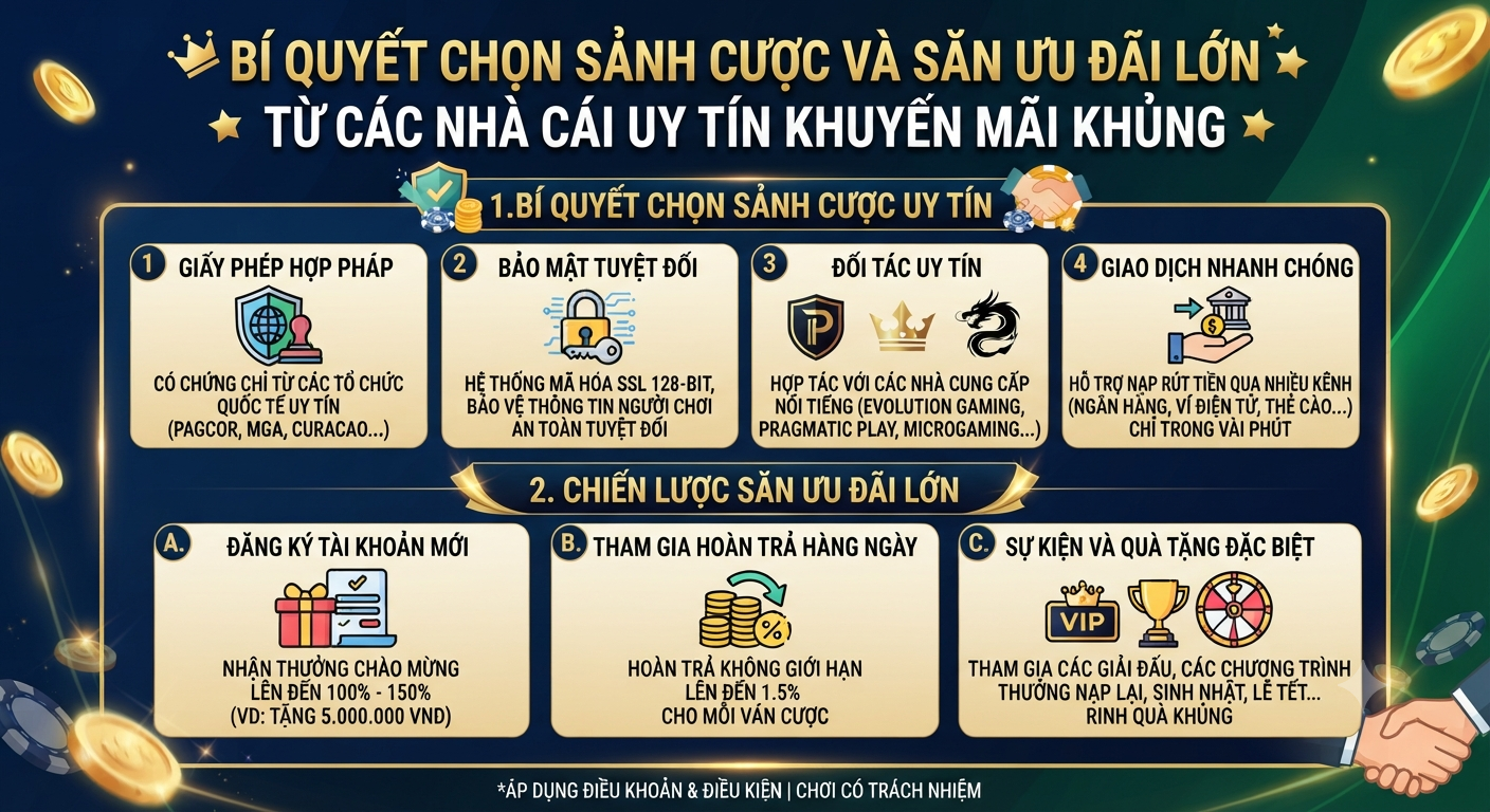 nhà cái uy tín khuyến mãi